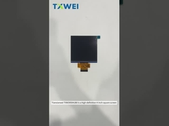 4-calowy kwadratowy ekran LCD o rozdzielczości 480 * 480, interfejs MIPI/RGB, wyświetlacz panelu przełączników 86