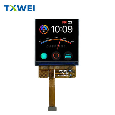 1.54 cali ekran kwadratowy interfejs MIPI 320 * 320TFT urządzenie noszone wyświetlacz LCD