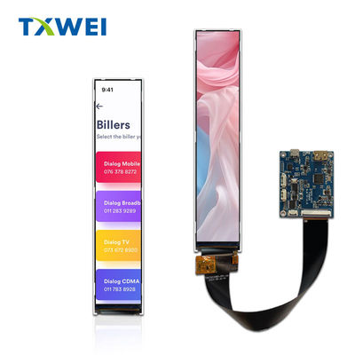 6.9-calowy kolorowy ekran TFT LCD o rozdzielczości 280 x 1424