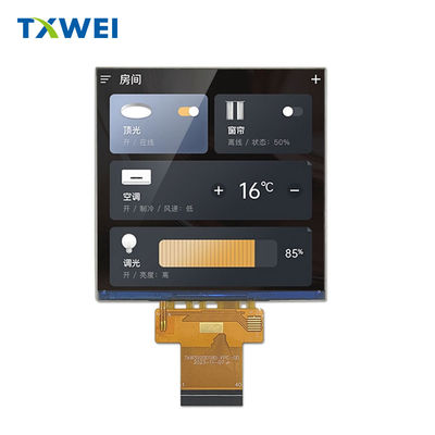 3.92 cali 480*480 kwadratowy monitor LCD 500cd/m2 Moduł wyświetlania ekranu dotykowego