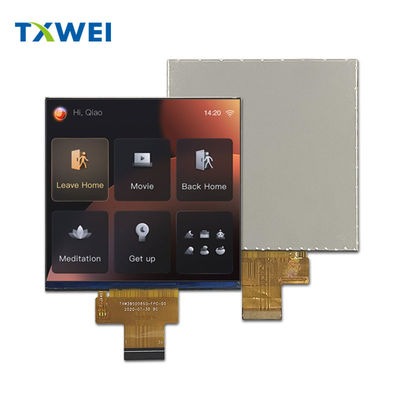 3.95 cali 480*480 kwadratowy wyświetlacz TFT 400nitów Moduł LCD TFT o wysokiej jasności