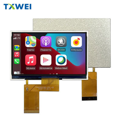 4.3 cala IPS 480*272 jasność wysokiej rozdzielczości 350cd/m 2 ekran LCD