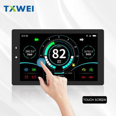 7-calowy wyświetlacz 600X1024 rozdzielczość 800cd/m2 Panel przyrządów pojazdów elektrycznych TFT LCD Interfejs MIPI
