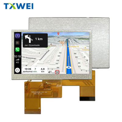 4.3-calowy 12nits LCD RGB 24 BIT Interfejs 40-pin 800*480 TFT LCD Display