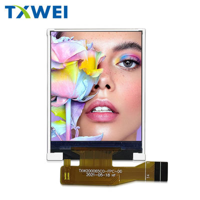 2-calowy ekran LCD 176 * 220 Mały panel wyświetlaczy 300nits z interfejsem SPI