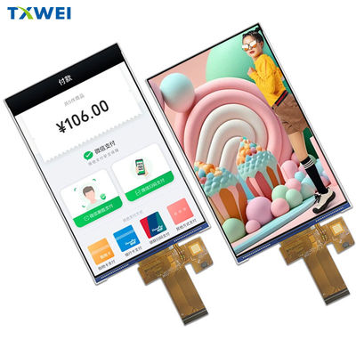 7-calowy wyświetlacz LCD o wysokiej rozdzielczości o wysokiej jasności 800 X 1280