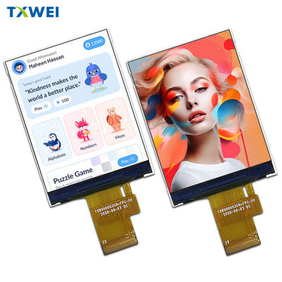 2-calowy 240 * 320 Dash Cam Display Panel 400nits MCU Mały ekran