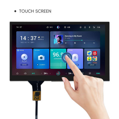 Interfejs LVDS 7 cali TFT LCD Touch Screen 1024x600 IPS pełny kąt widzenia z CTP