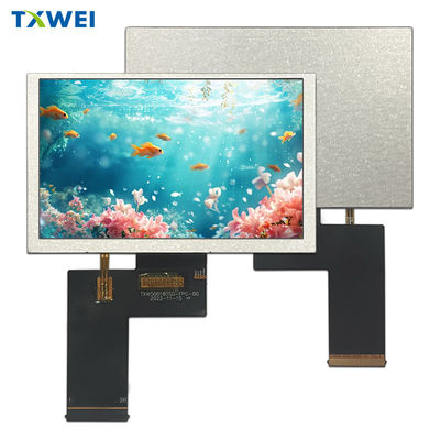 IPS Pojemność 1200nits Ekran LCD TFT 5 cali 800*480 Interfejs RGB