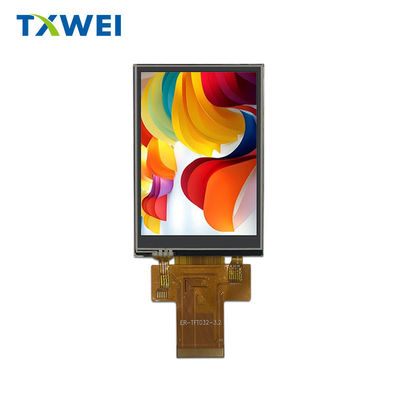 IPS TFT LCD mały wyświetlacz 240x320 z rezystywnym wyświetlaczem LCD o pojemności dotykowej 3,2-calowym