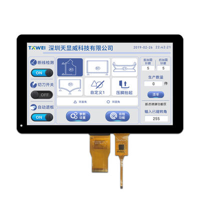 10.1 cali TFT LCD Moduł 1024*600 RGB Interfejs Wszystkie kąty widzenia Ips Ekran dotykowy