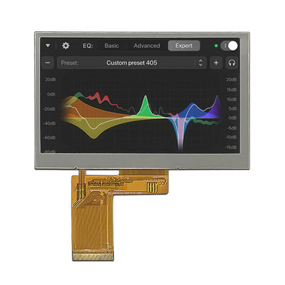 Moduł wyświetlacza wysokiej jasności 4,3 tft ips 480*272 pcap 4,3-calowy ekran LCD