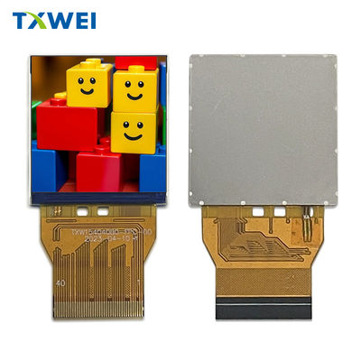 1,54-calowy kwadratowy ekran LCD do zegarka teleskopowego 320*320 z podświetleniem o natężeniu 60mA i interfejsem RGB 18 BIT